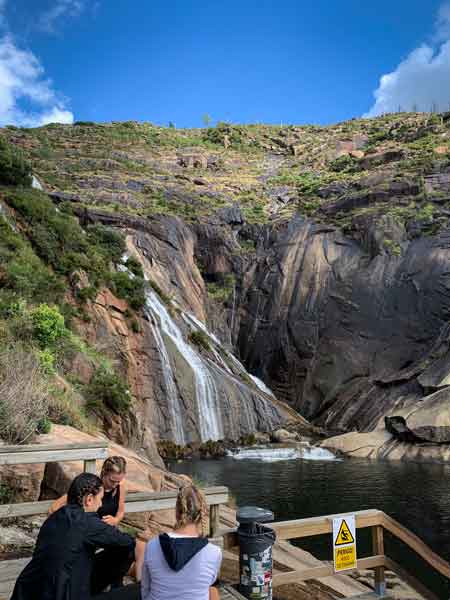 Wasserfall bei Muros